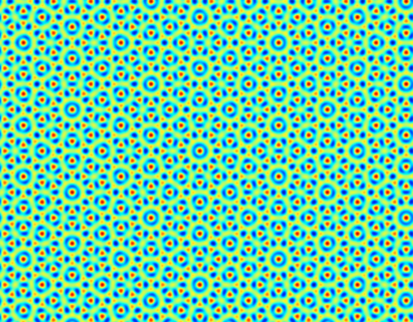 A delightful real-space image with tenfold symmetry.